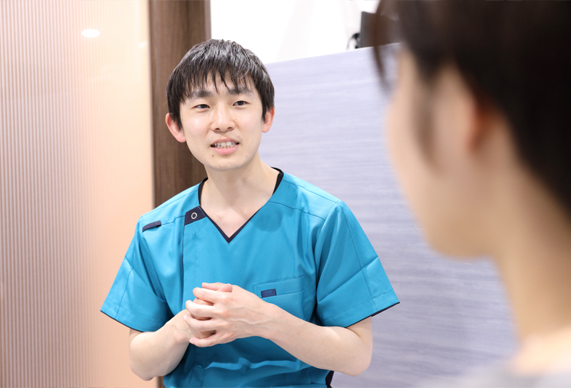 患者さん目線の丁寧な説明
